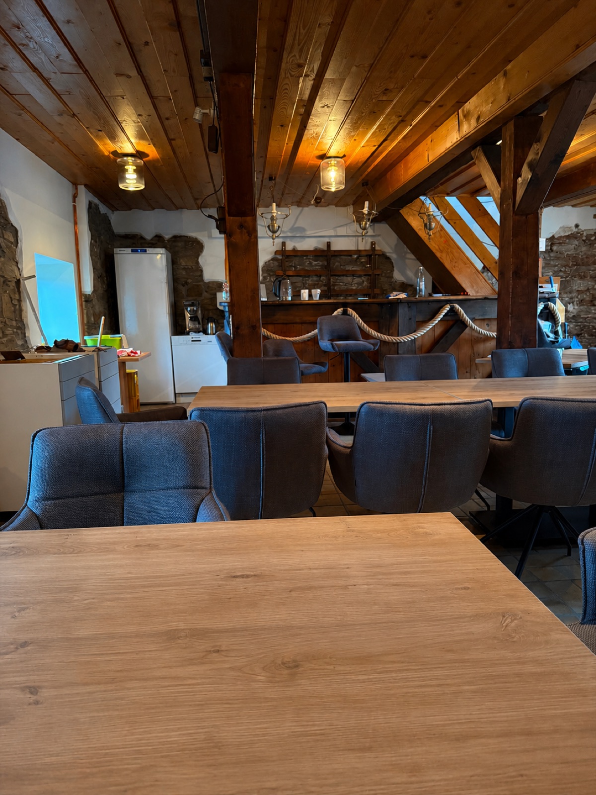 Gastraum im Vereinsheim des EFKV